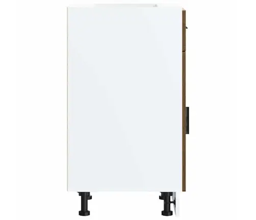 Virtuvės Spintelė, Porto, Ruda Ąžuolo, Apdirbta Mediena