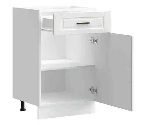 Virtuvės Spintelė, Porto, Balta, Apdirbta Mediena