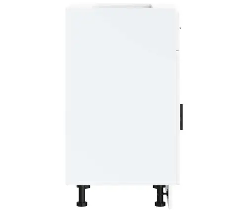 Virtuvės Spintelė, Porto, Balta, Apdirbta Mediena