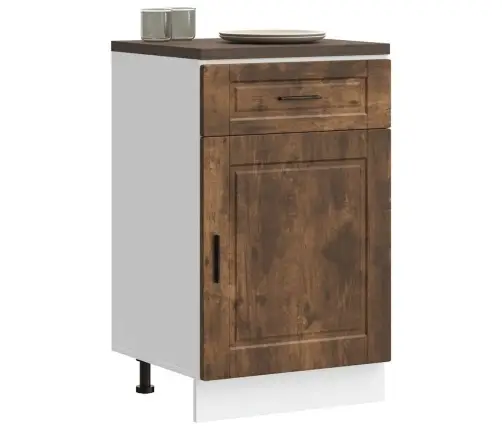 Virtuvės Spintelė, Porto, Dūminio Ąžuolo, Apdirbta Mediena