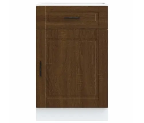 Virtuvės Spintelė, Porto, Ruda Ąžuolo, Apdirbta Mediena