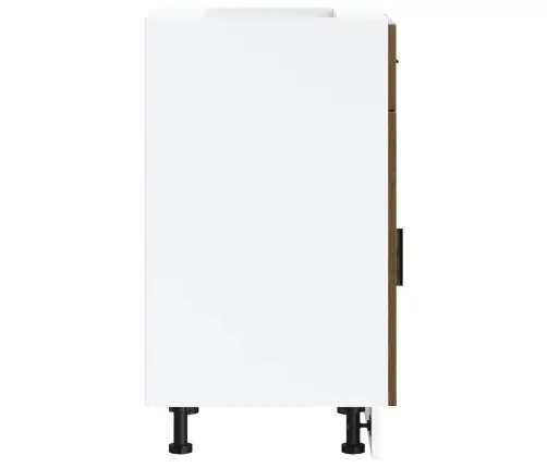 Virtuvės Spintelė, Porto, Ruda Ąžuolo, Apdirbta Mediena