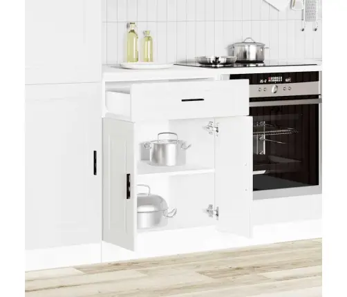 Köögi Aluskapp "Porto", Valge, Tehispuit