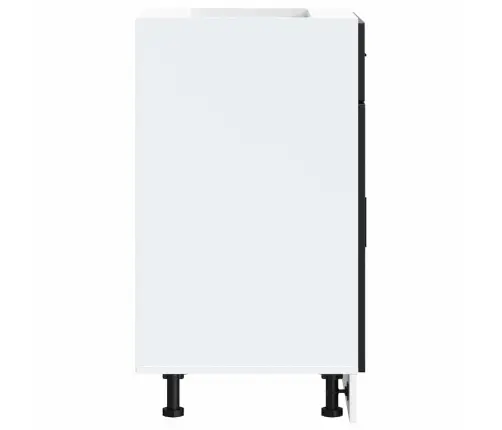 Köögi Aluskapp "Porto", Must, Tehispuit