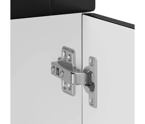 Köögi Aluskapp "Porto", Must, Tehispuit