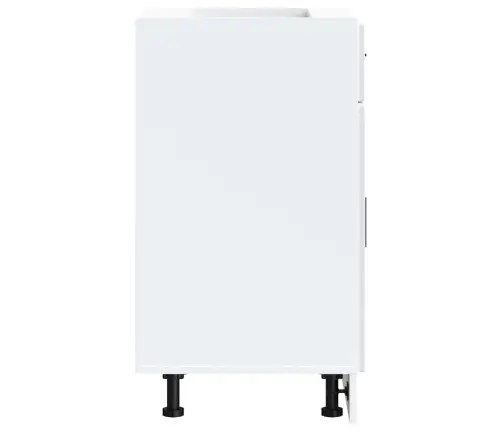 Köögi Aluskapp "Porto", Kõrgläikega Valge, Tehispuit