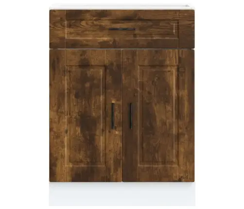 Virtuvės Spintelė, Porto, Dūminio Ąžuolo, Apdirbta Mediena