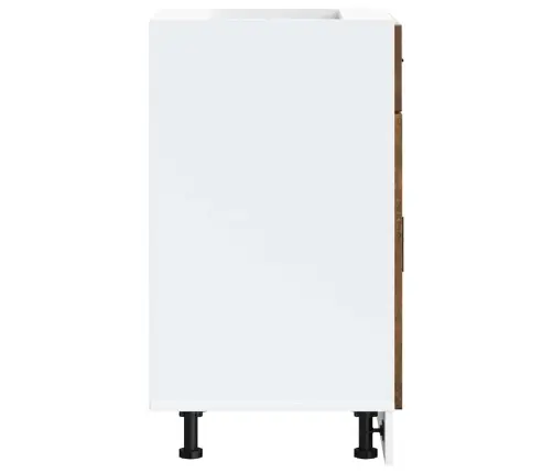 Virtuvės Spintelė, Porto, Dūminio Ąžuolo, Apdirbta Mediena