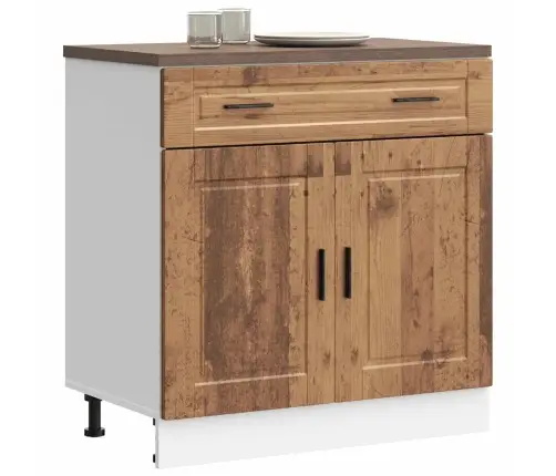 Köögi Aluskapp "Porto", Vana Puit, Tehispuit