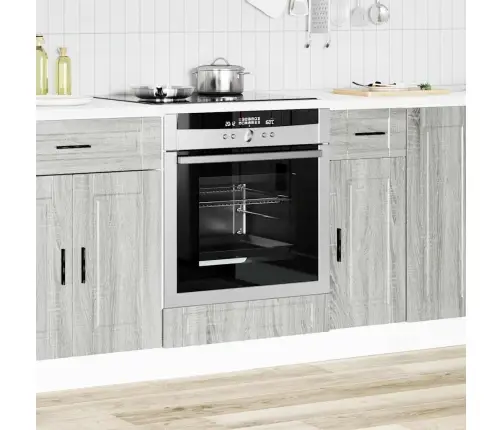 Cepeškrāsns Skapis, Porto, Pelēka Koka, Inženierijas Koks Vidaxl