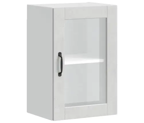 Virtuves Sienas Skapis Ar Stikla Durvīm 