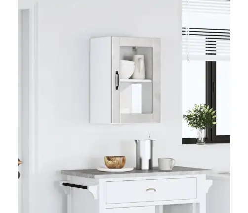 Virtuves Sienas Skapis Ar Stikla Durvīm 