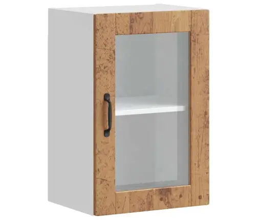 Virtuvės Sieninė Spintelė Su Stiklinėmis Durimis "Porto"