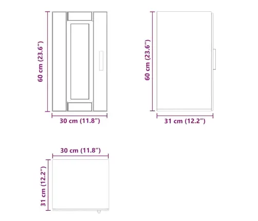 Virtuves Apakšējai Skapītis Porto Ozola Krāsa Inženierijas Koks Vidaxl