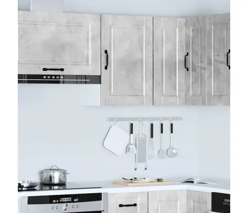 Virtuvės Sieninė Spinta "Porto" Betoninė Pilka