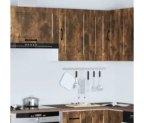 Köögi Seinakapp Porto, Suitsutatud Tamm, Tehispuit