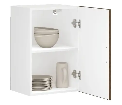 Virtuves Apakšējai Skapītis Porto Brūna Ozola Inženierijas Koks Vidaxl