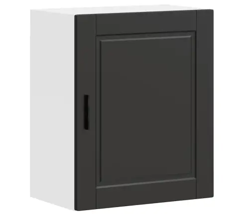 Virtuvės Spintelė, Porto, Juoda, Apdirbta Mediena