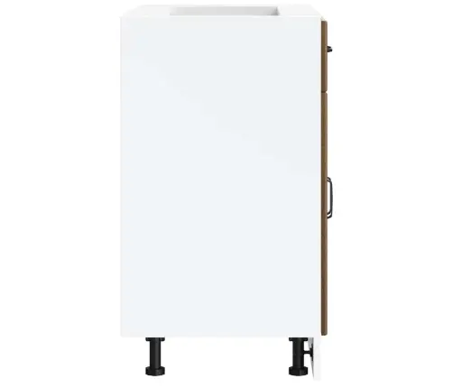 Köögi Seinakapp Porto, Kõrgläikega Valge, Tehispuit