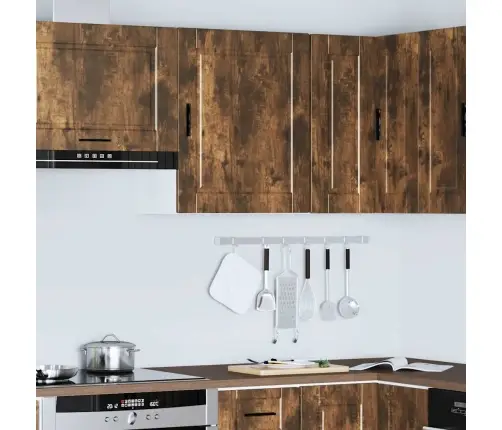 Sieninė Virtuvės Spinta "Porto" Rūkyto Ąžuolo