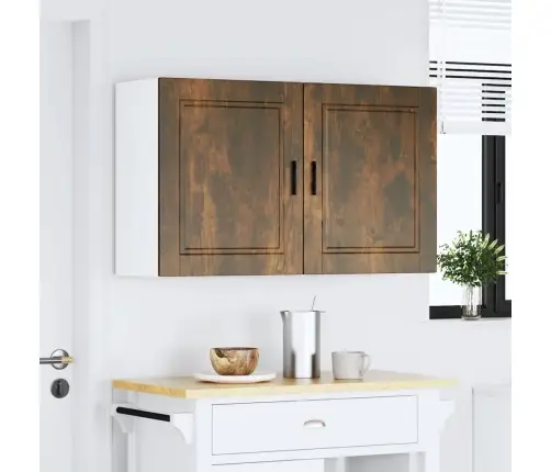 Sieninės Virtuvės Spintelės 2 Vnt "Porto" Rūkyto Ąžuolo