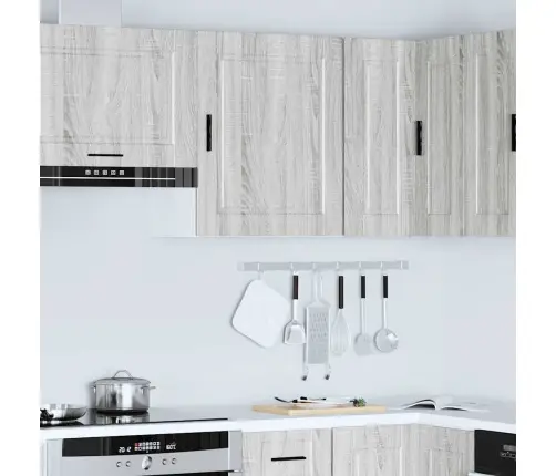 Sieninė Virtuvės Spinta "Porto" Pilka Sonoma Engineered Wood