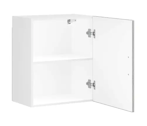 Sieninės Virtuvės Spintelės 2 Vnt "Porto" Pilka Sonoma