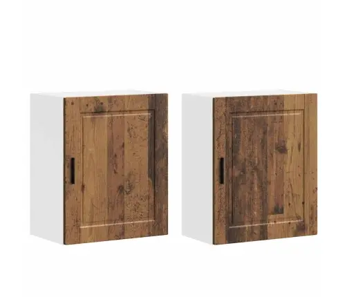 Virtuvės Sieninės Spintos 2 Vnt "Porto" Old Wood