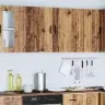 Virtuvės Sieninės Spintos 2 Vnt "Porto" Old Wood