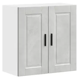 Virtuvės Spintelė, Porto, Betono Pilka, Apdirbta Mediena