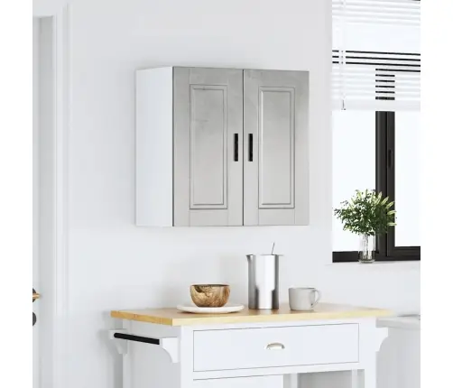 Virtuvės Spintelė, Porto, Betono Pilka, Apdirbta Mediena