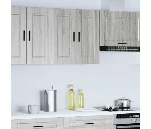 Virtuvės Spintelė, Porto, Pilka, Apdirbta Mediena