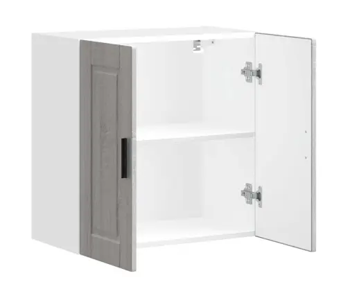 Virtuvės Spintelė, Porto, Pilka, Apdirbta Mediena