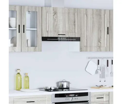 Virtuves Apakšējai Skapītis Porto Pelēka Koka Inženierijas Koks Vidaxl