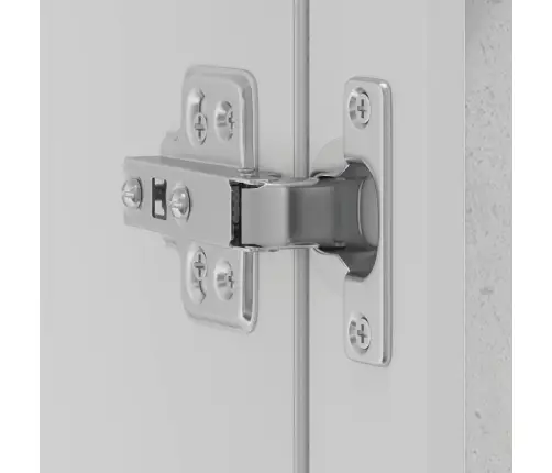 Virtuves Sienas Skapis Ar Stikla Durvīm Porto Betona Pelēks Vidaxl