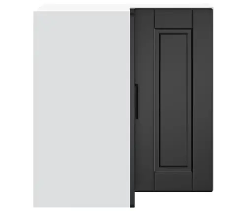 Virtuvės Spintelė, Porto, Juoda, Apdirbta Mediena