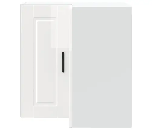 Köögi Seinanurgakapp Porto, Kõrgläikega Valge, Tehispuit