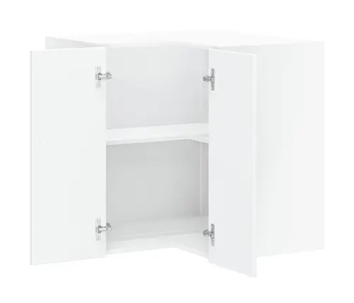 Köögi Seinanurgakapp Porto, Kõrgläikega Valge, Tehispuit