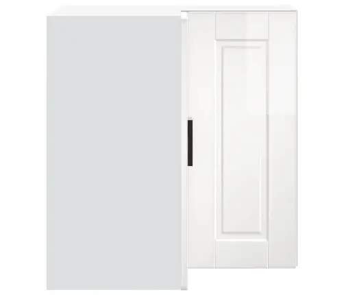 Köögi Seinanurgakapp Porto, Kõrgläikega Valge, Tehispuit