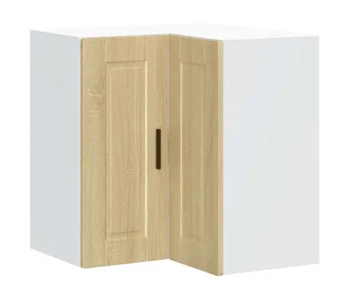 Virtuves Sienas Stūra Skapis, Porto, Ozola, Inženierijas Koks Vidaxl