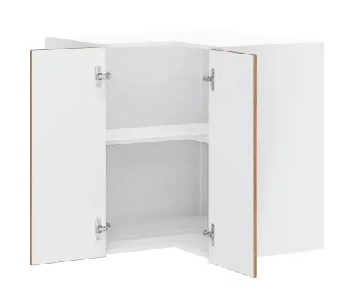 Virtuves Sienas Stūra Skapis, Porto Veca Koka Inženierijas Koks Vidaxl