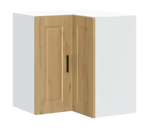 Virtuves Sienas Stūra Skapis Porto Koka Krāsa Inženierijas Koks Vidaxl