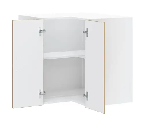 Virtuves Sienas Stūra Skapis Porto Koka Krāsa Inženierijas Koks Vidaxl