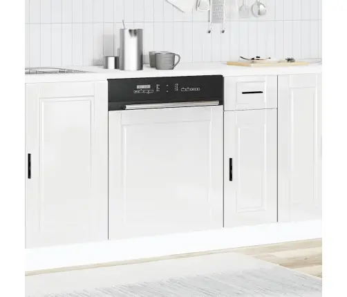 Trauku Mazgājamās Mašīnas Panelis Porto, Balts, 60X1,5X67 Cm Vidaxl