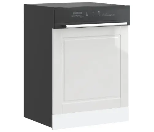 Trauku Mazgājamās Mašīnas Panelis Porto, Balts, 60X1,5X67 Cm Vidaxl