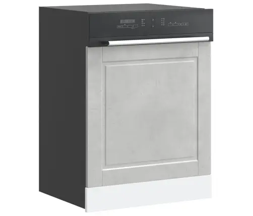 Trauku Mazgājamās Mašīnas Panelis Porto, Pelēks, 60X1,5X67 Cm Vidaxl