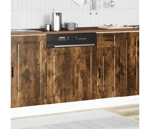 Trauku Mazgājamās Mašīnas Panelis Porto Ozolkoka 60X1,5X67 Cm Vidaxl