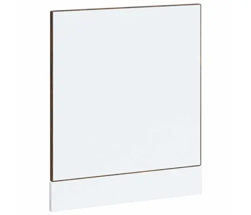 Trauku Mazgājamās Mašīnas Panelis Porto Ozolkoka 60X1,5X67 Cm Vidaxl