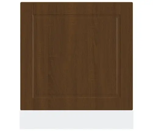 Trauku Mazgājamās Mašīnas Panelis Porto Ozolkoka 60X1,5X67 Cm Vidaxl