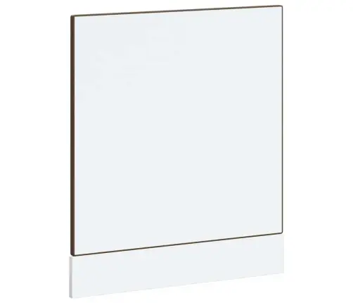 Trauku Mazgājamās Mašīnas Panelis Porto Ozolkoka 60X1,5X67 Cm Vidaxl